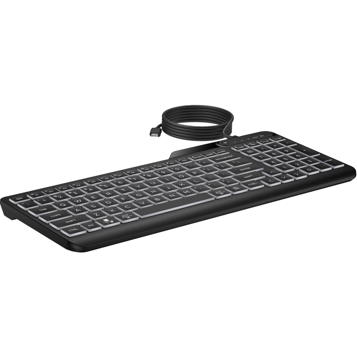 Tastatur og mus HP 405 Sort Qwerty US
